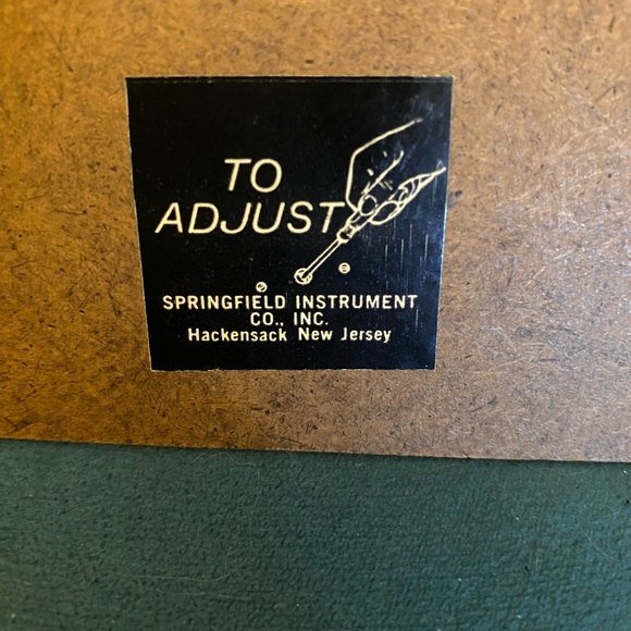 Springfield instrument co MCM thermometer humidity gauge vintage - Picture 3 of 7